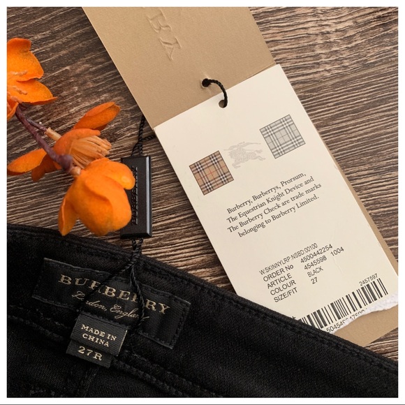 NWT⚜️Burberry Regimental Jeans - Picture 5 of 8